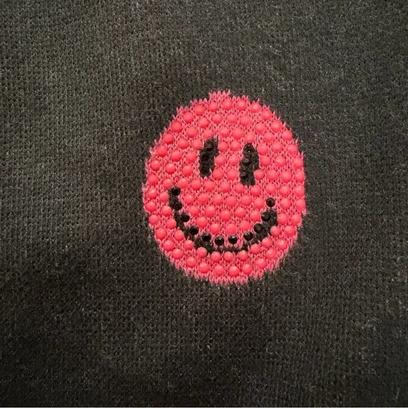 Queen of Sparkles Smiley Sequin Sweater - Picture 14 of 14